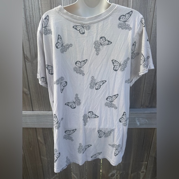 Pink brand cotton tee with butterfly print women’s size 1X - Picture 2 of 4